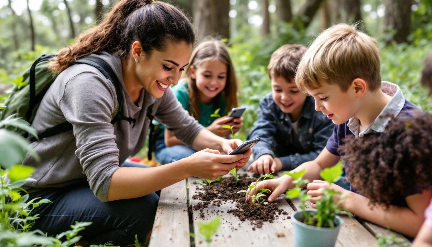 Comment intégrer la reconnaissance de plantes dans l'éducation environnementale ?